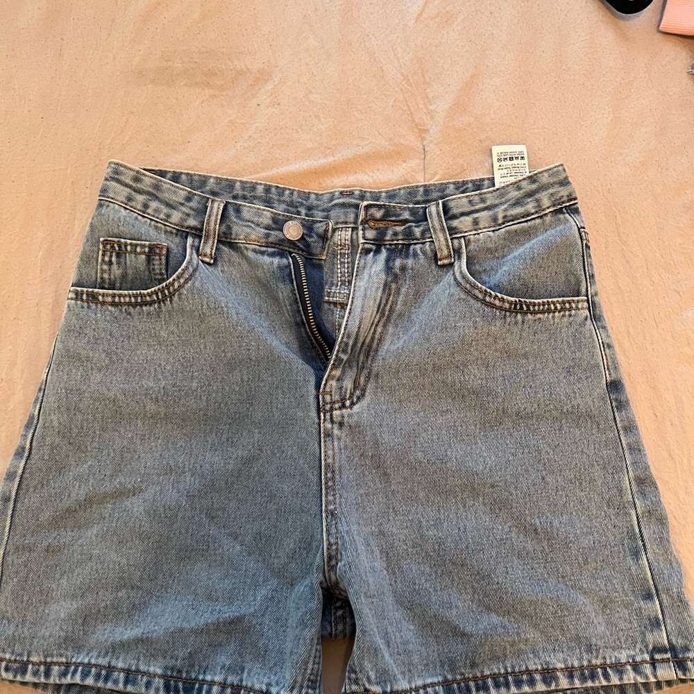 SHEIN Blue Denim Shorts